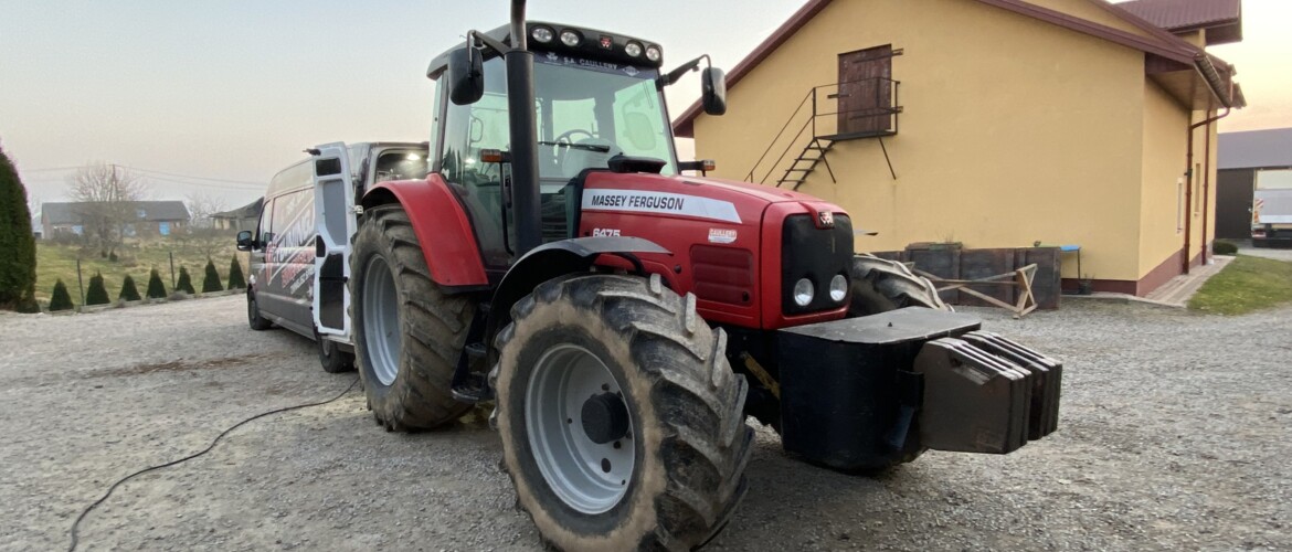 Massey Ferguson 6475 - zwiększenie mocy oraz zmniejszenie zużycia paliwa