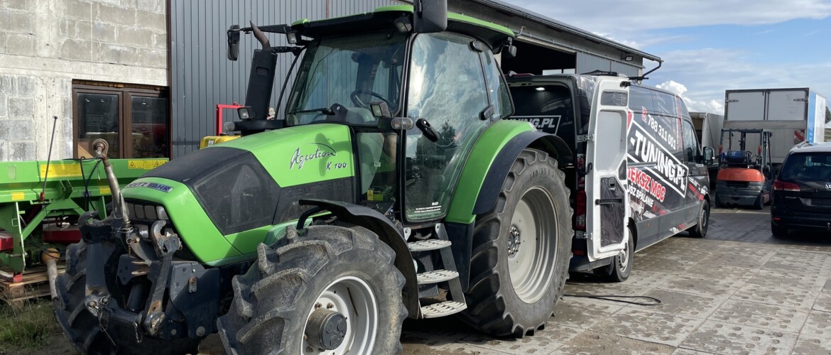 Deutz Fahr Agrotron K100 - zwiększenie mocy oraz zmniejszenie zużycia paliwa