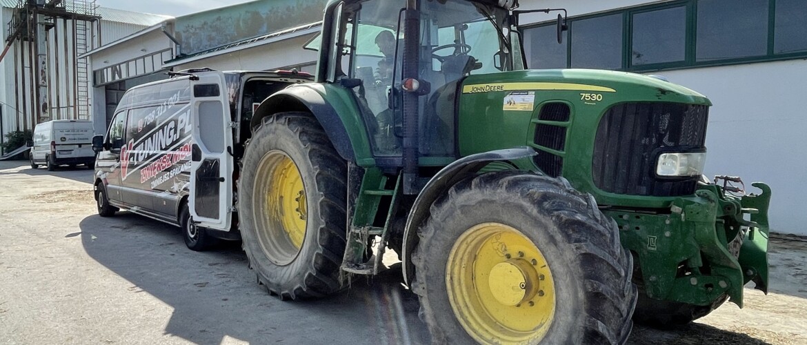 John Deere 7530 Premium - zwiększenie mocy oraz zmniejszenie zużycia paliwa