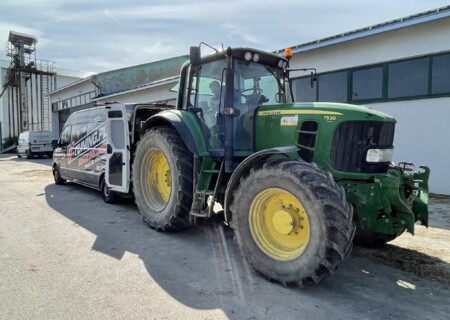 John Deere 7530 Premium - zwiększenie mocy oraz zmniejszenie zużycia paliwa