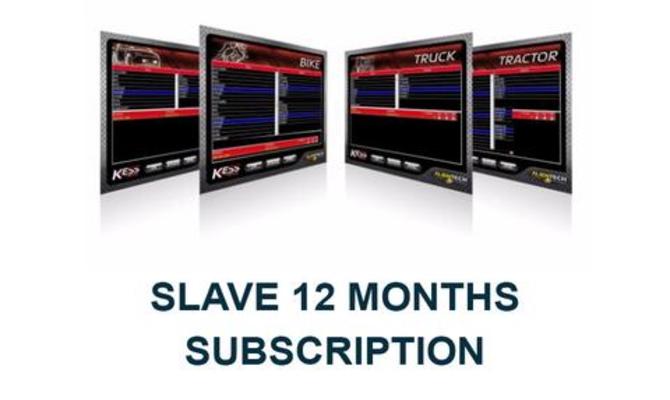 Subscription for the protocol package for the K-TAG SLAVE device 18C757KST1