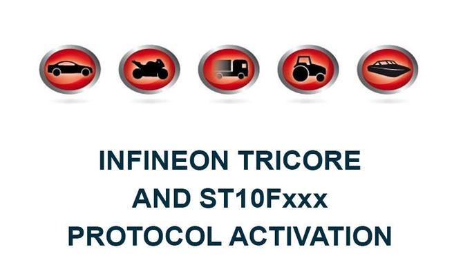 14KTMA0005 BDM Bootloader Infineon Tricore and ST10Fxxx Protocol Package for K-TAG MASTER Device