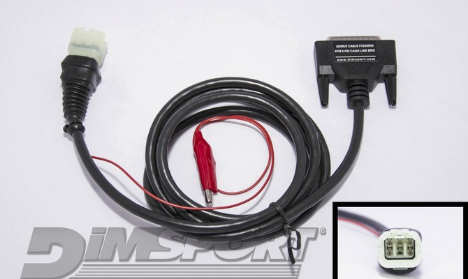 KTM 6 pin cable for Keihin ECUs F32GN054