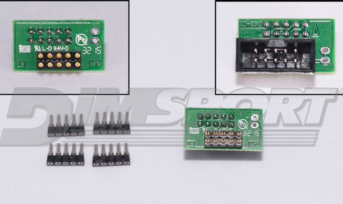 Soldering adapter for DELPHI 01 (DCM) ECU F34NTA03