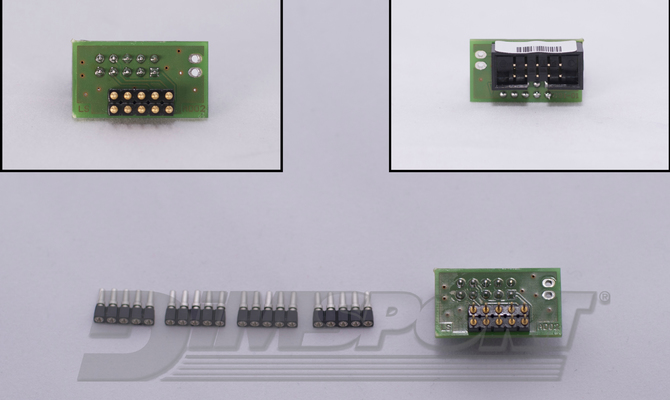 Soldering adapter for DELPHI 02 (DCI) ECU F34NTA09