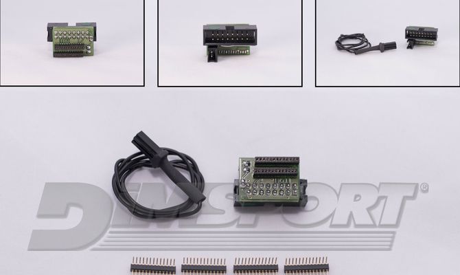 Adapter for soldering TRW (VOLVO TRUCK) JTAG, MPC55xx Renesas CPU K34NTA10